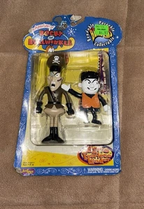 Rocky & Bullwinkle Boris & Fearless Leader Bend Em Bendable Poseable Collectible - Picture 1 of 4