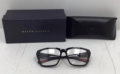 Polo Sport Ralph Lauren Masculino PH2276U Armações Preto e Vermelho - Imagem 1 de 4