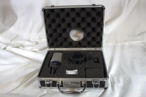 AKG C214 Professional Large Diaphragm Condenser Microphone w/ Carrying Case - Picture 1 of 14