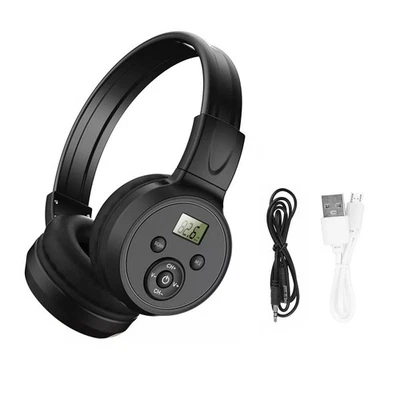 FM Digital Radio Receiver Headphone With Built-in premium DSP filter chip - Bild 1 von 4