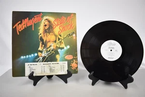 TED NUGENT STATE OF SHOCK Promo 1979 STERLING Epic EX - Foto 1 di 2