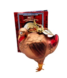 Macy's Thanksgiving Day Parade 75. Jahrestag Türkei Ballon Glas Ornament  - Bild 1 von 10