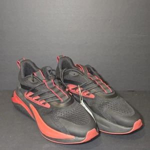 Scarpe Adidas AlphaBoost V2 Texas Tech Red Raiders da uomo taglia 7 1/2 nere rosse - Foto 1 di 8