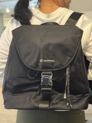 Lululemon Drawstring Bucket Backpack 10L, Black, NWT - Image 1 of 4