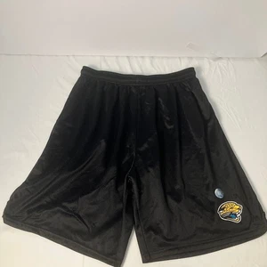 NFL JACKSONVILLE JAGUARS On Field Practice Mesh Nylon Logo Shorts 9" Größe XL NEU - Bild 1 von 6