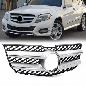 Front Bumper Grill Grille For Mercedes Benz X204 2013-2015 GLK250 GLK300 GLK350 - Picture 1 of 7