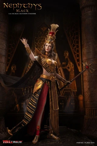 TBLeague PL2022-197A Ancient Egyptian God Nephthys Black 1/6 ACTION FIGURE Cover