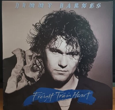 Jimmy Barnes ‎– Freight Train Heart - 1987 LP record and cover VG+ - Image 1 of 4