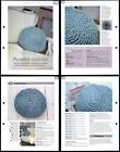 Rosette Cushion #119 Around The House - The Art Of Crochet 2 Page Pattern