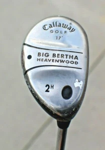 Callaway Big Bertha Heavenwood 17* 2H UNIFLEX STEEL Hybrid Golf Club RH - Picture 1 of 5