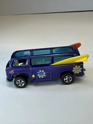 hot wheels redlines 1969 Beach Bomb Purple stickered - Image 1 of 4