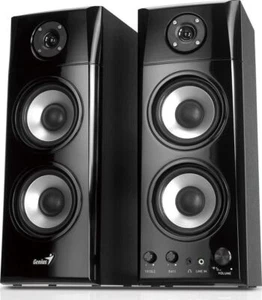 Altavoz estéreo Hi-Fi Genius SP-HF1800A 2.0 - 2x25W, para portátil, TV - Imagen 1 de 4