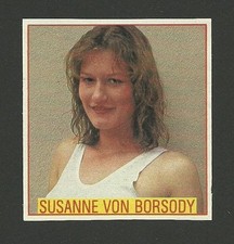 Susanne von Borsody TV Film Actress  - Rare Card from Germany Run Lola Run