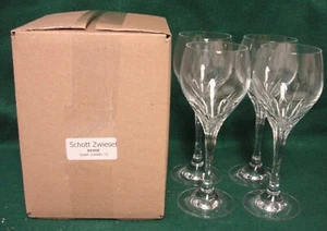 Schott Zwiesel REVUE Water Goblets SET OF FOUR Mint in BOX More Avail. - Picture 1 of 5