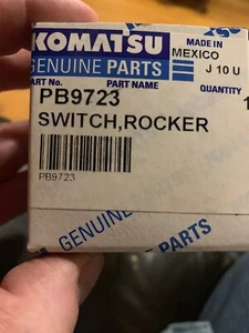 New PB9723 Komatsu Rocker Switch - Picture 1 of 4