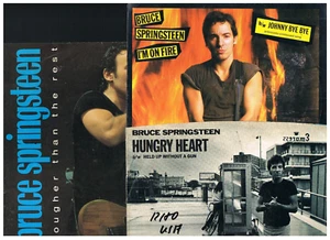 3 x 7" - COVER - ONLY COVER - BRUCE SPRINGSTEEN - TOUGHER / FIRE / HUNGRY HEART - Foto 1 di 2