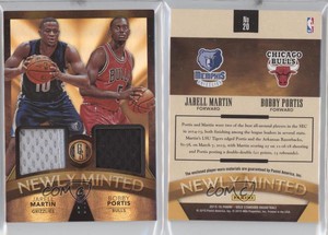2015-16 Panini Gold Standard Black /15 Bobby Portis Jarell Martin #20 Rookie RC