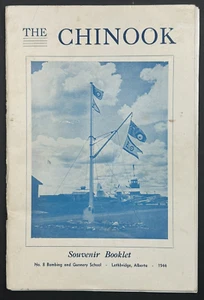 World War II 1944 The Chinook Lethbridge Alberta No. 8 Bombing School Souvenir - Picture 1 of 11
