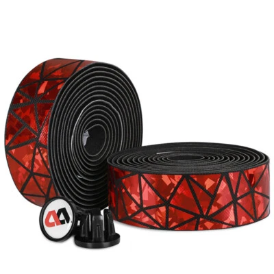 WEST BIKING Soft Road Bike Bicycle Handlebar Tape Cycling Tape Wrap Bar Ends - Image 1 of 4