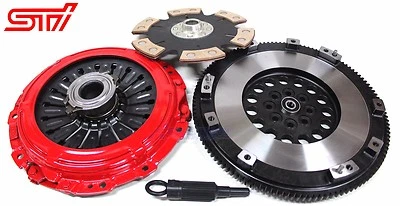 КОМПЛЕКТ СЦЕПЛЕНИЯ CF STAGE 4 + КОВАНЫЙ МАХОВИК для SUBARU STi 2004-2017 2,5 л TURBO... - Изображение 1 из 4