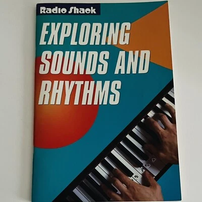 Radio Shack EXPLORING SOUNDS AND RHYTHMS Book Hal Leonard, 1995 EZ Play Keyboard - Image 1 of 3