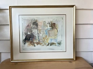 Framed Signed And Numbered Print By Israeli Artist Michal Poleg - Picture 1 of 10