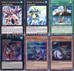 Reginald Kastle Complete Deck - Silent Angler - Abyss Splash - 43 Cards - NM - Picture 1 of 1