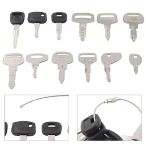 12 Equipment Ignition Key Set For Kubota Tractor Models B L M BX - Picture 1 of 6