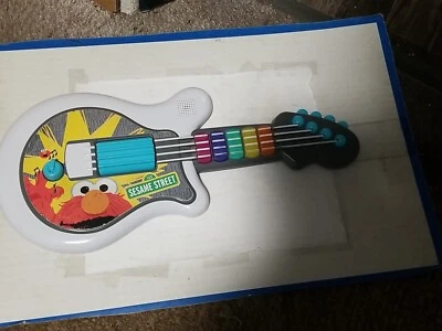 SESAME STREET Elmo Guitar Rock  2010 Hasbro Musical Light-up Keys TESTED - Image 1 of 4