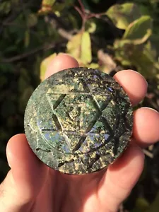 Heart Chakra Orgonite || 5G Radiation || Orgon Orgone - Sacred Geometry - Picture 1 of 8