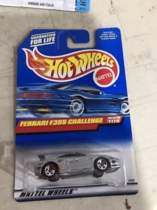 Hot Wheels Ferrari F355 Challenge , Silver 1999 First Edition - Picture 1 of 2