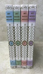 Vintage 1971 My Book House Volumes 3, 6, 7, 8 Hardcover - Picture 1 of 15