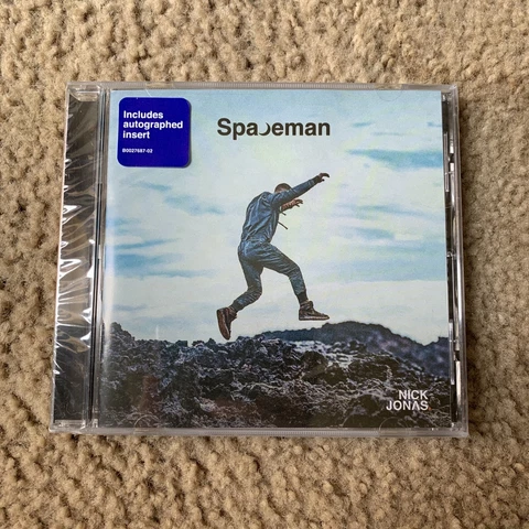 NICK JONAS SIGNED SPACEMAN CD (SOLD OUT) Cover