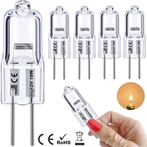 10x G4 10W 20W 12V Halogen Lamp Clear Capsule Bulb Light Warm White Dimmable - Picture 1 of 12