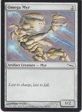 4X OMEGA MYR ARTIFACT MIRRODIN MTG MAGIC NM X4 (yourdeckbuilder)