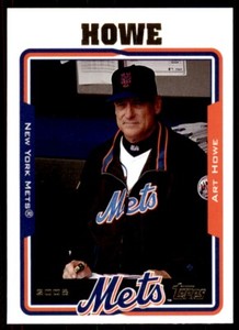 2005 Topps Art Howe Baseball Cards #285