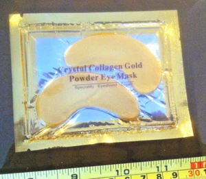 Eye Mask Crystal Collagen Gold Powder Speciality Eyeshield Angell Sealed New - Picture 1 of 4
