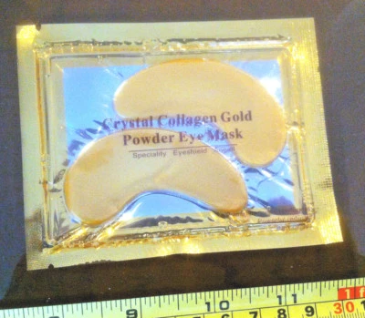 Eye Mask Crystal Collagen Gold Powder Speciality Eyeshield Angell Sealed New - Image 1 of 4