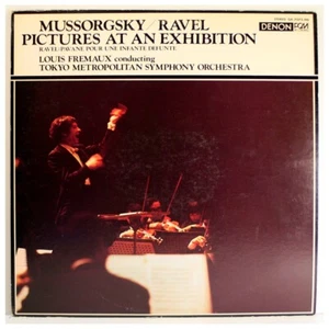 Mussorgsky/Ravel Pictures At An Exhibition & Pavane Pour Une Infante Defunte LP - Picture 1 of 7