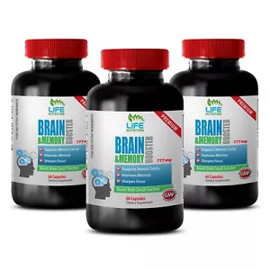 Acetyl L-Carnitine 1000 - Brain & Memory Booster 775mg - Help Mental Energy 3B - Picture 1 of 6