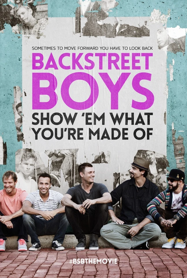 Backstreet Boys poster - 11 x 17 inches - Show Em What You're Made Of - Image 1 of 1