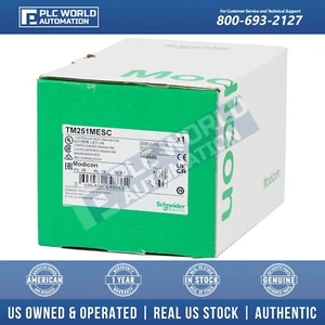 TM251MESC Schneider Modicon M251 Controller, New, FREE UPS 2 Day Dlvry & 2Yr Wty - Picture 1 of 4