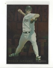 1994 Fleer Smoke 'n Heat #1 Roger Clemens Red Sox