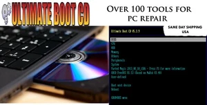 Ultimate Boot CD - Over 100 PC Repair Programs, Laser-Printed Label, AAA+ CD USA - Picture 1 of 10