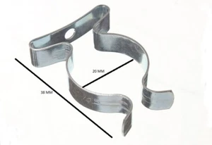 Werkzeug Aufbewahrung Feder Frottee Clips 3/4 Zoll 19 mm BZP 5er Pack - Bild 1 von 1