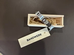 Bandwerk Stainless Steel G1-S Silver - Germany German Made For Apple Ultra 49mm - Picture 1 of 4