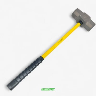 AMPCO SAFETY TOOLS H-74FG SLEDGE HAMMER BRASS NON-SPARKING FIBERLGASS HANDLE 18# - Image 1 of 4
