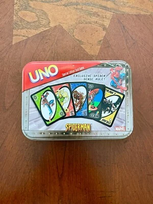 Vintage 2002 Sababa Toys Marvel Spider-Man Special Edition Uno Card Game - Image 1 of 4