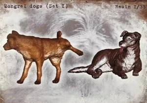 Kit modelo perro resina 1:35 sin montar sin pintar 2 piezas 2085Y - Imagen 1 de 1