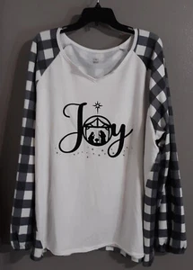 Maglione donna Catone manica lunga maglione blusa invernale top.stampa joy.se 26/28w - Foto 1 di 8
